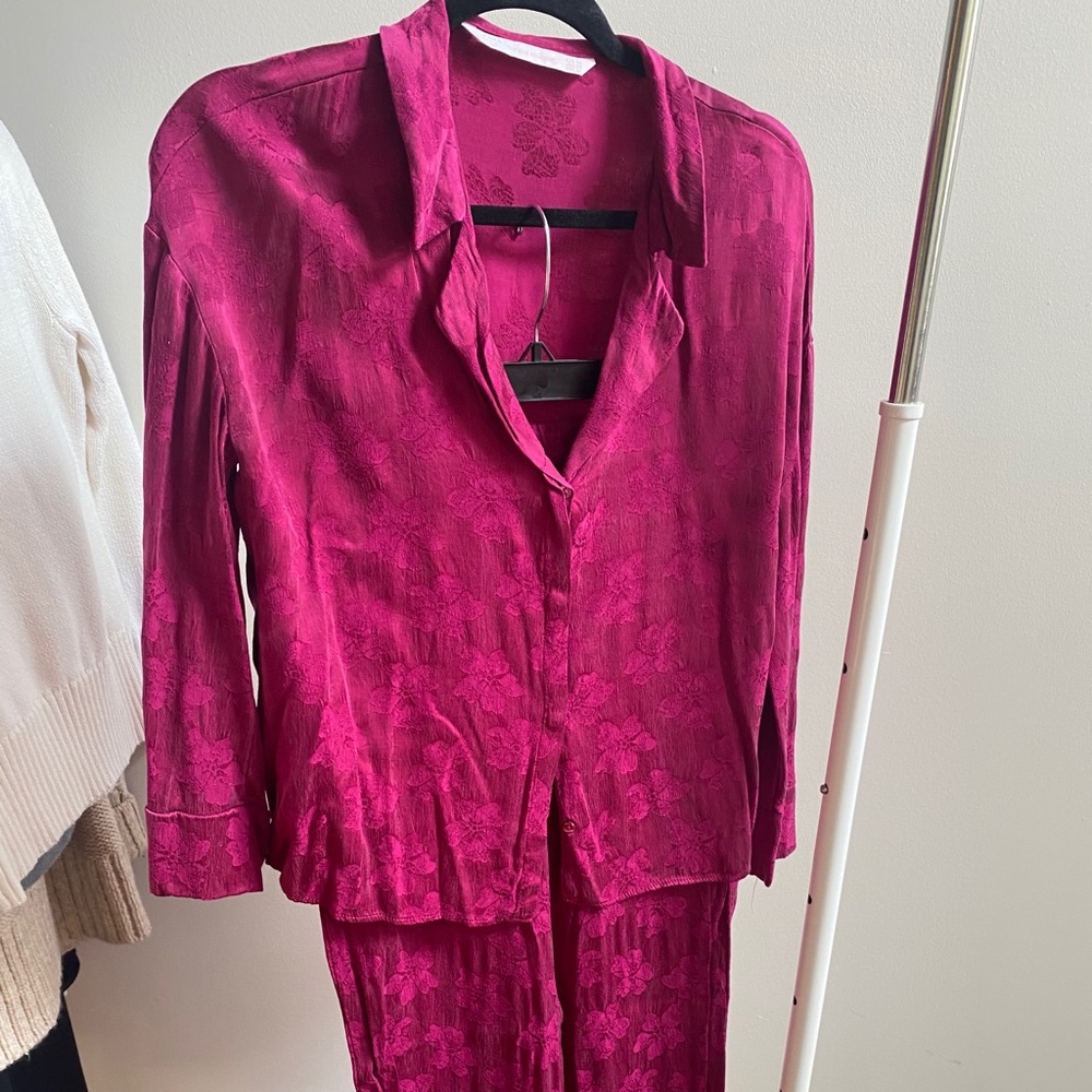 Pajama Style Blouse